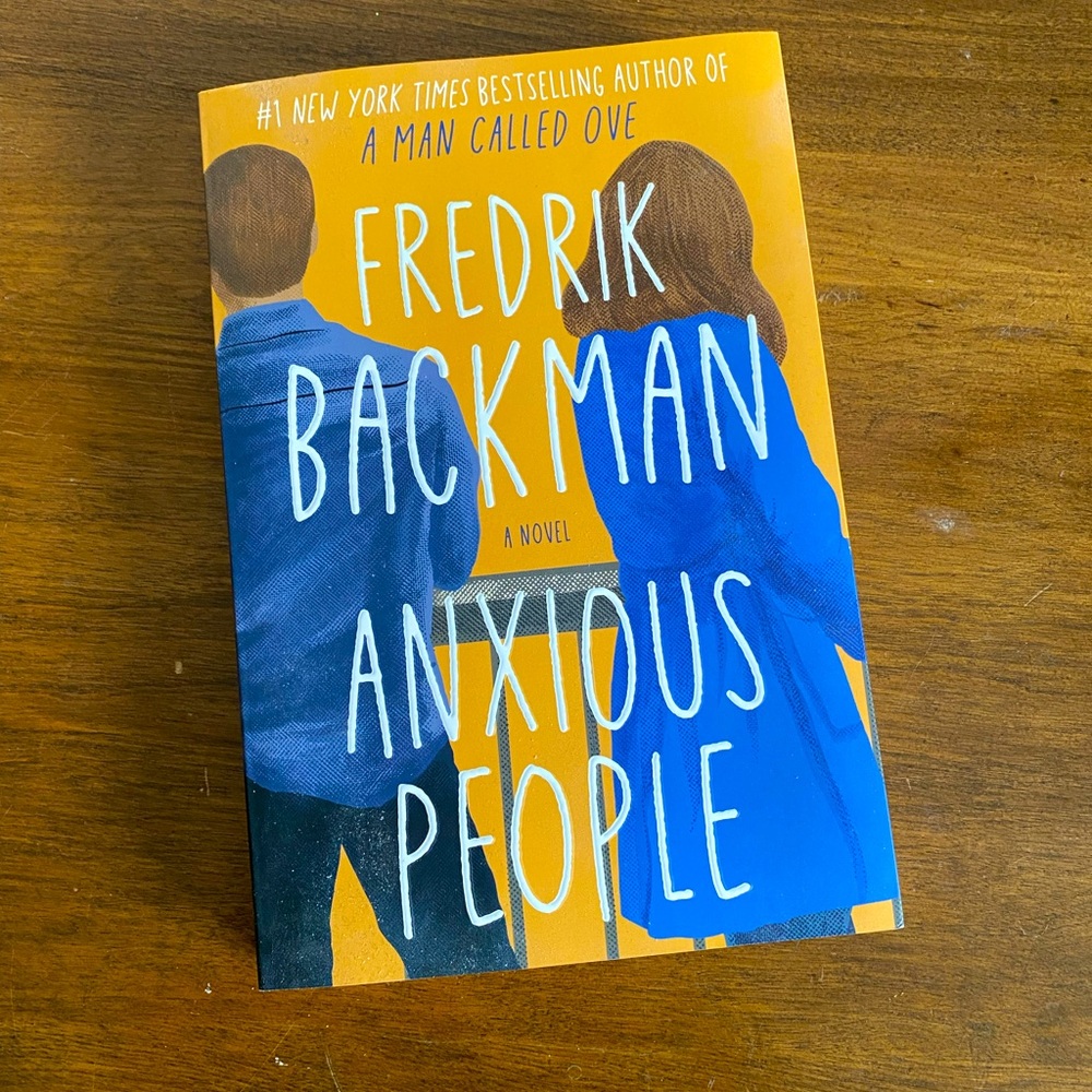 Anxious People - book by Fredrik Backman in new condition